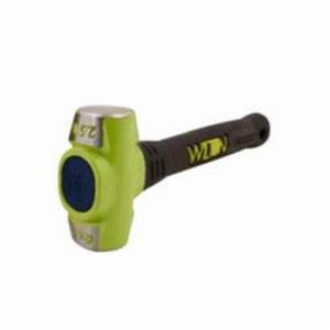 Wilton® B.A.S.H® 40212 Sledge Hammer, 14 in OAL, 2.5 lb Drop Forged Steel Head, Vulcanized Rubber Handle