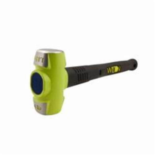 Wilton® B.A.S.H® 40412 Sledge Hammer, 14 in OAL, 4 lb Drop Forged Steel Head, Vulcanized Rubber Handle