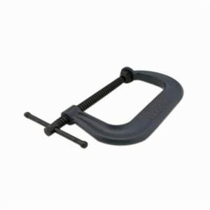 Wilton® 14256 Classic 400 Regular Duty Drop Forged C-Clamp, 4-1/8 in D Throat, 0 to 6-1/16 in Jaw Opening, 3/4 in Screw