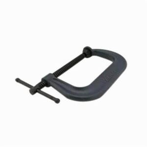 Wilton® 14284 Classic 400 Regular Duty Drop Forged C-Clamp, 6 in D Throat, 2 to 10-1/8 in Jaw Opening, 3/4 in Screw