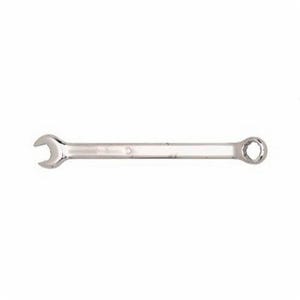 WrightGrip™ 1218 Combination Wrench, 9/16 in, 12 Points, 15° Offset, 7-15/16 in OAL, Full Polished, ASME B107.100