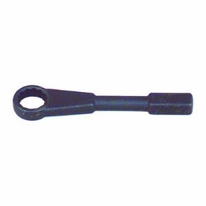Wright® 1876 Heavy Duty Striking Face Box End Wrench, 2-3/8 in Wrench, 12 Points, 12-3/8 in OAL, Alloy Steel, Black Oxide, ASME B107.59