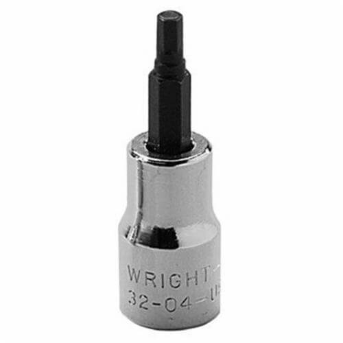 Wright® 32-05MM Shape III Socket Driver Bit, 3/8 in Square Drive, 5 mm, 31.75 mm L Bit, ASME B107.110