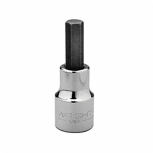 Wright® 4214 Shape III Socket Driver Bit, 1/2 in Square Drive, 7/16 in, 1-1/2 in L Bit, ASME B107.110