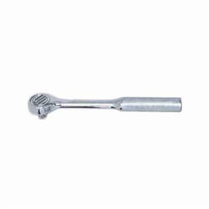 Wright® 4426 Double Pawl Hand Ratchet, 1/2 in Drive, Round Head, 10-1/4 in OAL, Forged Alloy Steel, Polished Chrome, ASME B107.10M