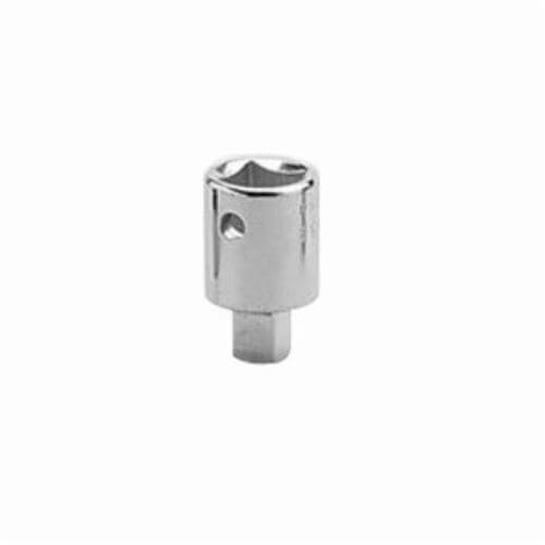 Wright® 4453 Ball Lock Drive Adapter, 3/8 in Male x 1/2 in Female Drive, 1-1/2 in OAL