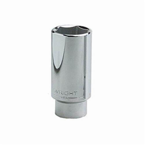 Wright® 4518 Deep Length Shape I Socket, 1/2 in Square Drive, 9/16 in, 6 Points