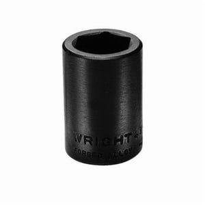 Wright® 48-24MM Shape II Standard Length Socket, 1/2 in Square Drive, 24 mm, 6 Points