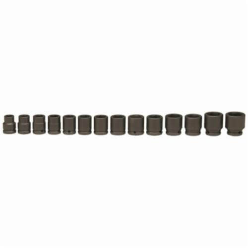 Wright® 610 Impact Socket Set, Imperial, 6 Points, 3/4 in Drive, 14 pc, Included Socket Size: 3/4 to 1-5/8 in