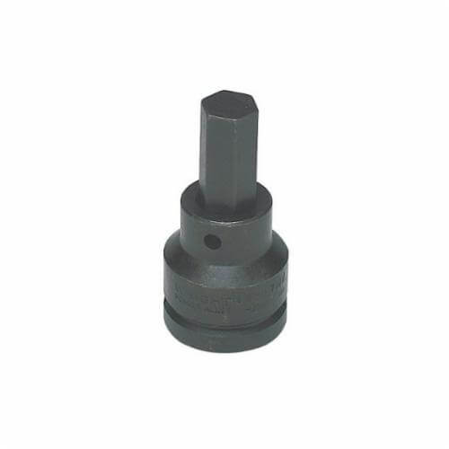 Wright® 62-17MM Shape IV Driver Socket Bit, 3/4 in Square Drive, 17 mm, 35 mm L Bit, ASME B107.110
