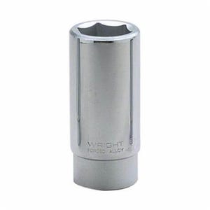 Wright® 6534 Deep Length Shape III Socket, 3/4 in Square Drive, 1-1/16 in, 6 Points