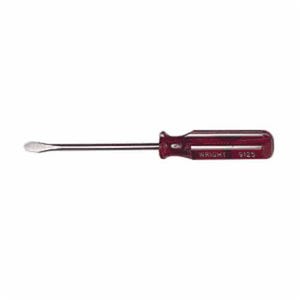 Wright® 9126 Screwdriver, 3/8 in Slotted, Alloy Steel Shank