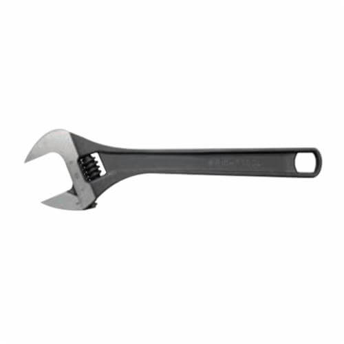 Wright® 9AB18 Adjustable Wrench, 2-1/8 in, 18 in OAL, Steel Body, Steel, Industrial Black