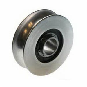 Yale® Hoist 010996301 Bottom Block Sheave, 0.25 in ID x 0.31 in OD, Steel