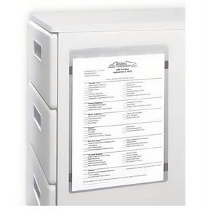 Accuform® DTH426 Magnetic Sign Holder, 8.5 in W x 11 in H, 15 pk