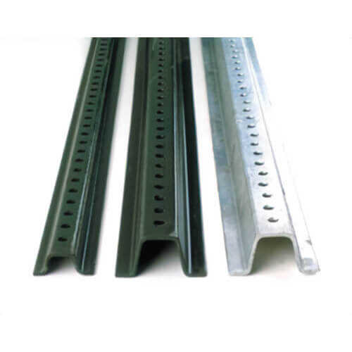 Accuform® HSP105 Heavy Duty Steel U-Channel Posts