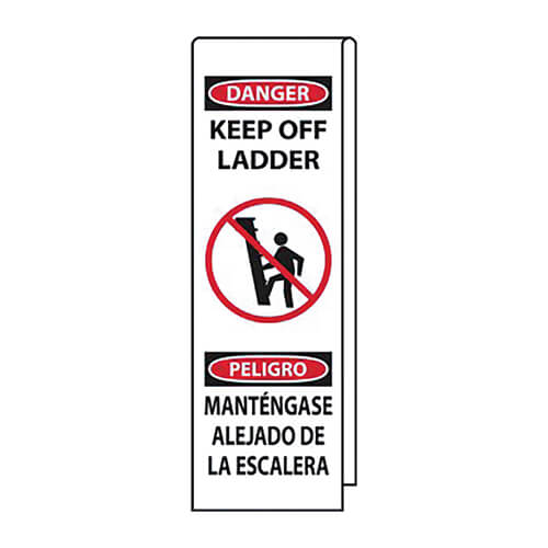 Accuform® KLB763 Ladder Shield OSHA Danger Wrap: KEEP