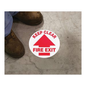 Accuform® FIRE SAFETY 8 in SLIP-GARD (MFS813)