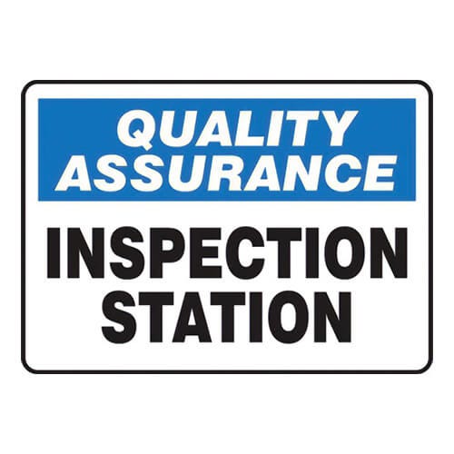 Accuform® QUALITY ASSURANCE Safety Sign: (MQTL916XL)