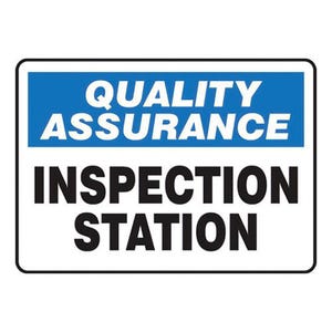 Accuform® QUALITY ASSURANCE Safety Sign: (MQTL916XL)