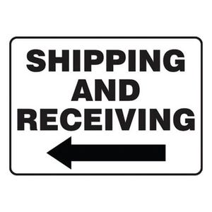 Accuform® Safety Sign: SHIPPING AND RECEIVING (MVHR582VP)