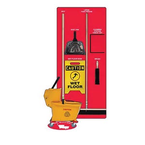 Accuform® CLEAN & MOP STORE-BOARDS COMBO KIT (PSB621RDWT)