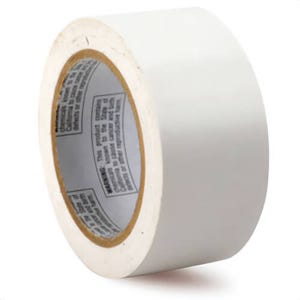 Accuform® MARKING TAPES 2 in x 108 ft COLOR: WHITE (PTM623WT)