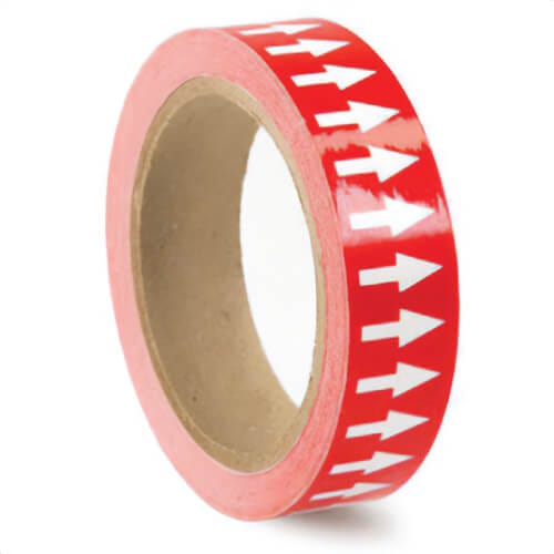 Accuform® DIRECTIONAL FLOW ARROW TAPES 1 in x (RAW451RDWT)