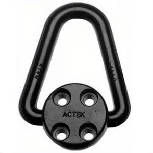 Actek® 44666 Swivel Round Plate Hoist Ring Screw Size: 1-8, 10,000 lb