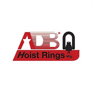 ADB® 34312, Heavy Duty Hoist Ring, M 450 kg M10-1.5