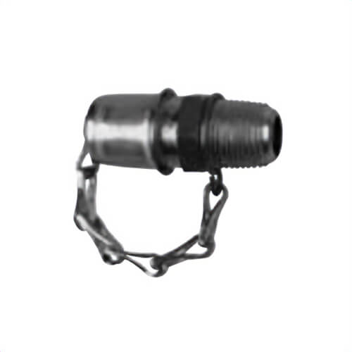 Alemite® 306741 Loader Coupler, 3/8 in Male NPTF Thread, for Installation on Loader Pumps