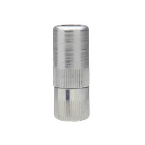Alemite® 322120 Narrow Hydraulic Coupler, 90°, 1/8 in Female NPTF Thread, Rubber Seal
