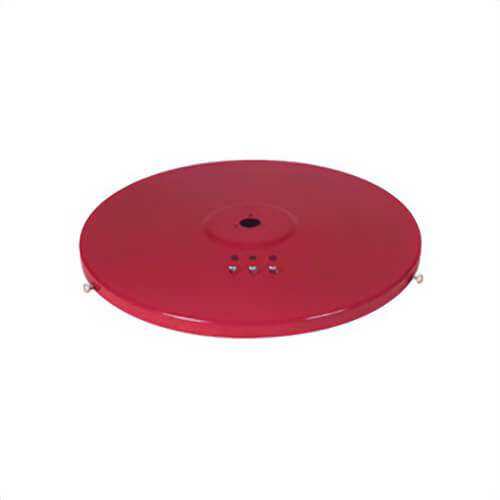 Alemite® 338163 Replacement Drum Cover, 23.91 in OD x 1.5 in H, for use with 9949 Pneumatic RAM Pump, Steel
