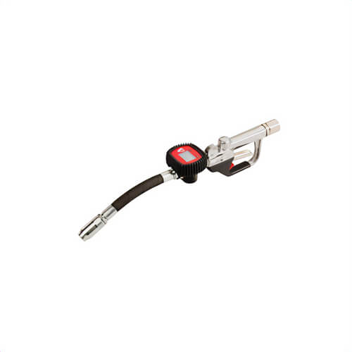 Alemite® 3573-B High Flow Control Valve with Electronic Meter and Flexible Extension, 16 gpm, 3/4 in Inlet/Outlet