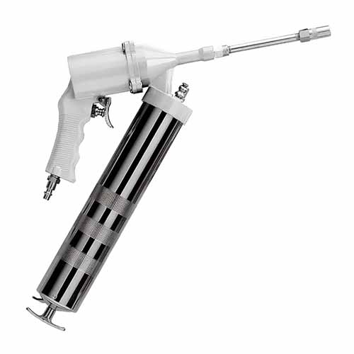 Alemite® F100 Pneumatic Grease Gun, 16 oz Cartridge, 6000 psi, 1 oz/7 Cycle Output