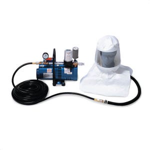 Allegro® 9220-01 One-Worker Tyvek® Hood System with 50 ft Airline