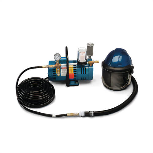 Allegro® 9247-01 Worker SAR Shield, Helmet System with One 50 ft Hose