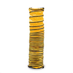 Allegro® 9550-25 Lightweight Retractable Blower Duct, 12 in dia x 25 ft L, 1-Ply Vinyl/Polyester with PVC Coat