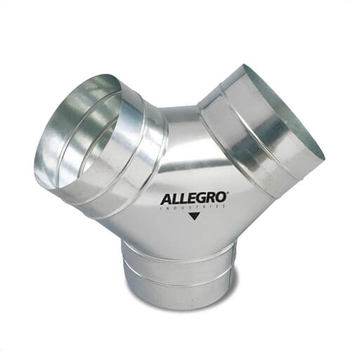 Allegro® 9650-Y Y-Duct Connector, 16 lb, 20 in dia