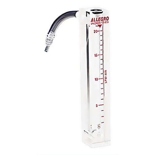Allegro® 9804-03A Flow Meter without Adapter, 0 to 20 LPM