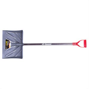 Ames® Garant® GIPM18KD Pro Industrial Grade Snow Shovel, 13-1/2 in H x 18 in W, Polypropylene Blade, 42 in Handle Length