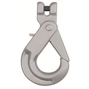 AMHâ„¢ 10CSLH13HT Clevis Self-Locking Hook with Hidden Trigger, 1/2 in Trade Size, 15,000 lb WLL