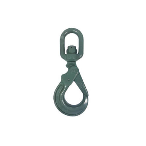 AMH™ 10SSLH13HT Swivel Self-Locking Hook with Bronze Bushings, 1/2, 15,000 lb WLL
