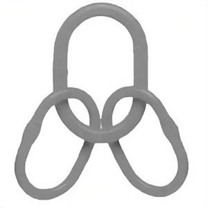 AMHâ„¢ AWX2618 Welded Master Link Assembly with Extra Large Sub-Links, 1 in Trade Size, Grade 100