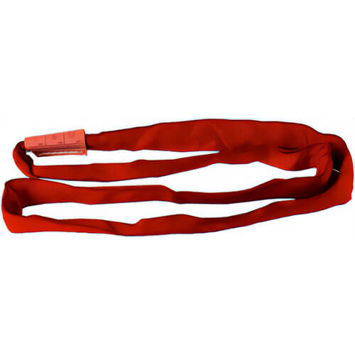 AMH™ DR516 Endless Polyester Round Sling, Double Jacket, Red, 13,200 lb, 16 ft