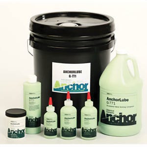 Anchorlube G-771 Cutting Fluid Multi-Purpose Lubricant, 8 oz Can, Semi-Paste Form, Green, 1.0365