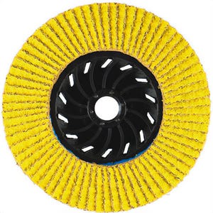ARCâ„¢ 71-10914HE Hard Edge Predator Nylon Flap Disc, 4-1/2 x 5/8 in, 40 Grit