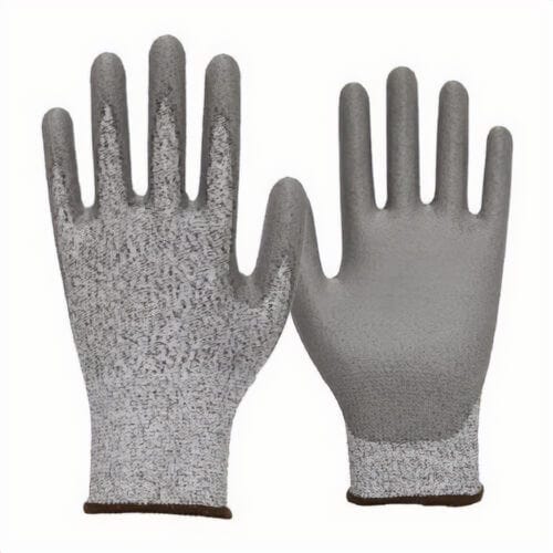 Armor Guys 02-013-L Basetek® Hammerhead 3 Unisex Cut Resistant Gloves, Large, Polyurethane Coating, Basetek®/Polyurethane