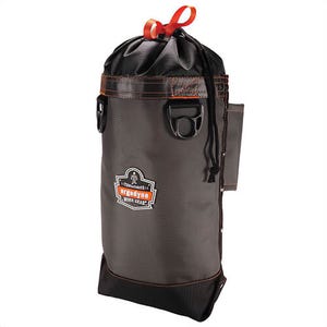 Ergodyne® 13428 Arsenal® 5928 Tall Topped Bolt Bag Tool Pouch, 20 lb Load, Polyester, Gray, for use with Optimal Tool