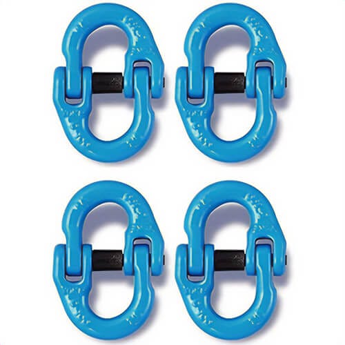 YOKE® X-015-13 Chain Connecting Link, 6.7 tonne WLL, for 1/2 in, 13 mm Chain, Grade 100, 4:1 Design Factor